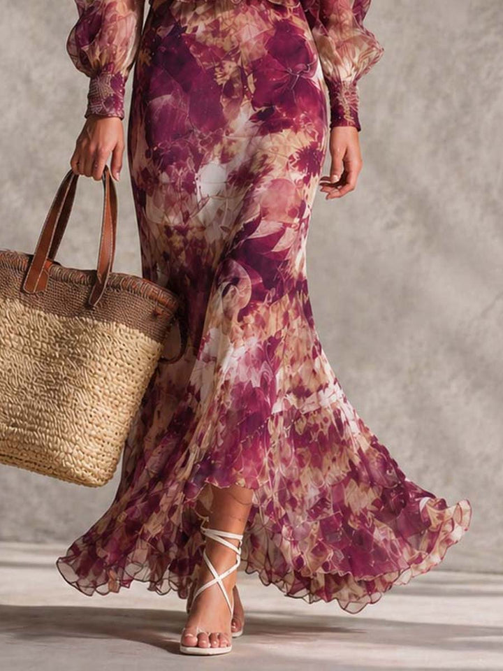 BOZENA | Sukienka maxi