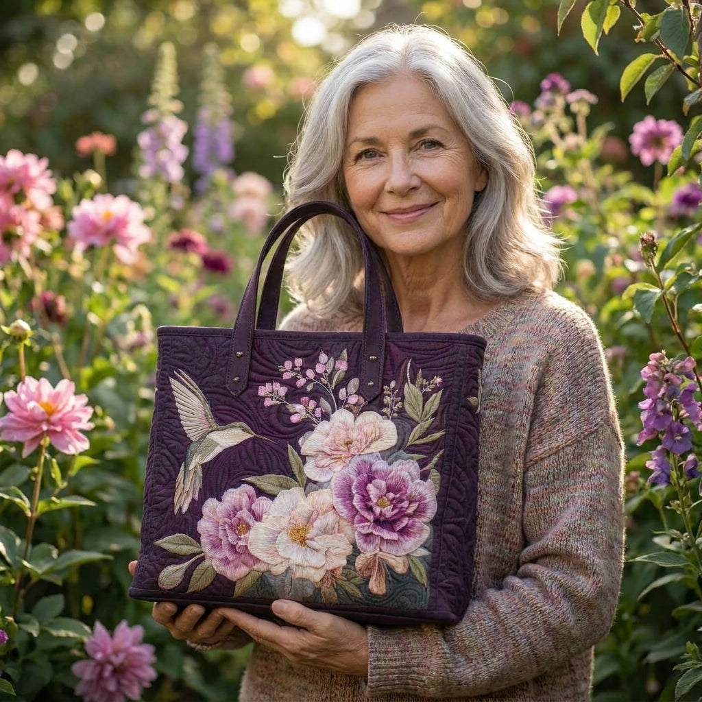 Kolibry i Orchidee | Torba artystyczna