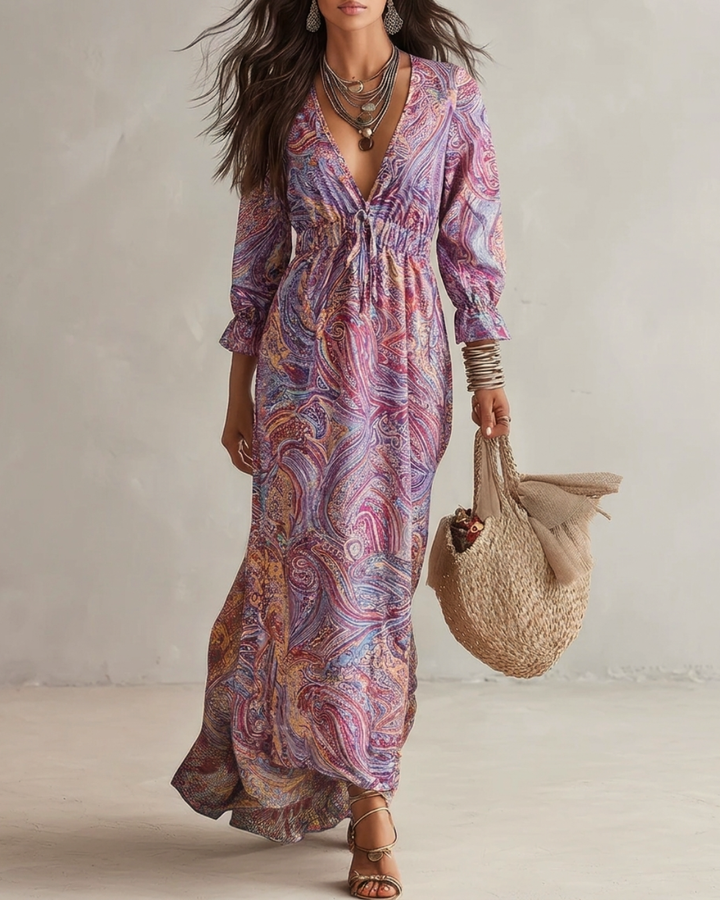 HANNA | Sukienka maxi