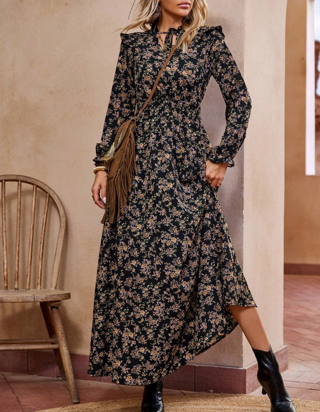 ADELA | Sukienka maxi