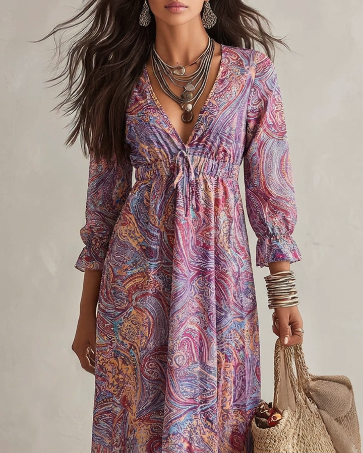 HANNA | Sukienka maxi