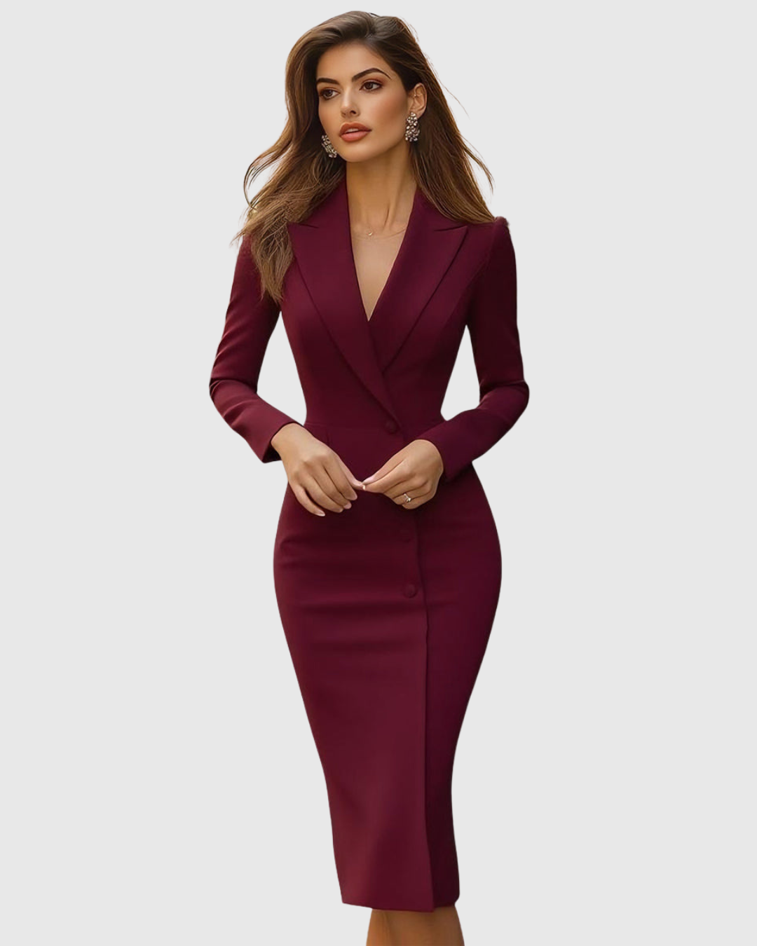 Seleneva | Ciepła sukienka