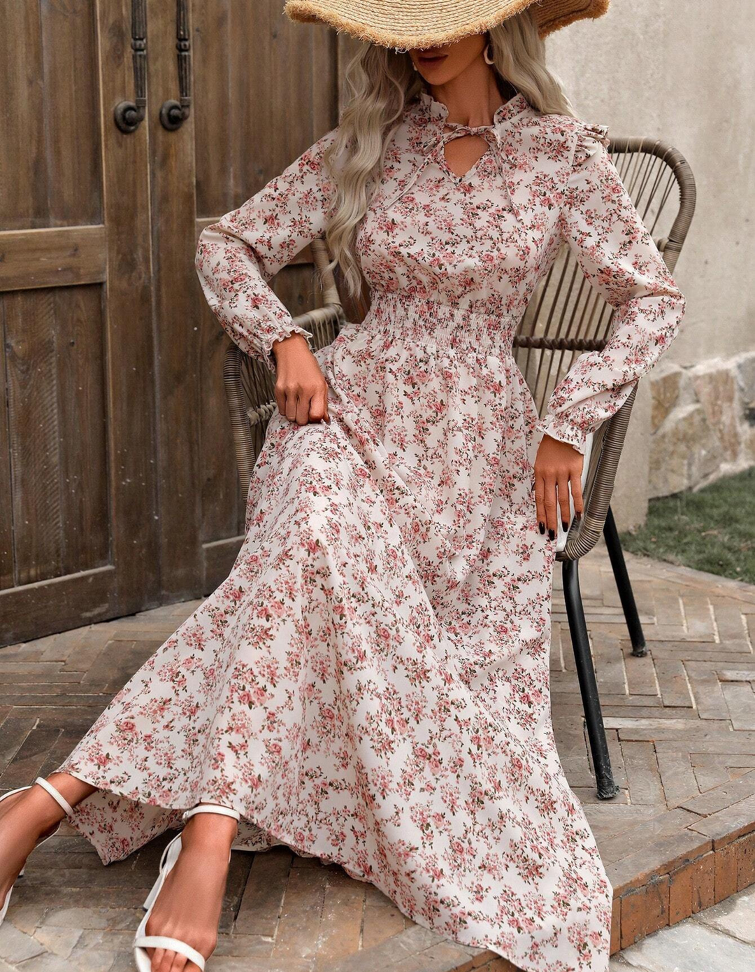 ADELA | Sukienka maxi