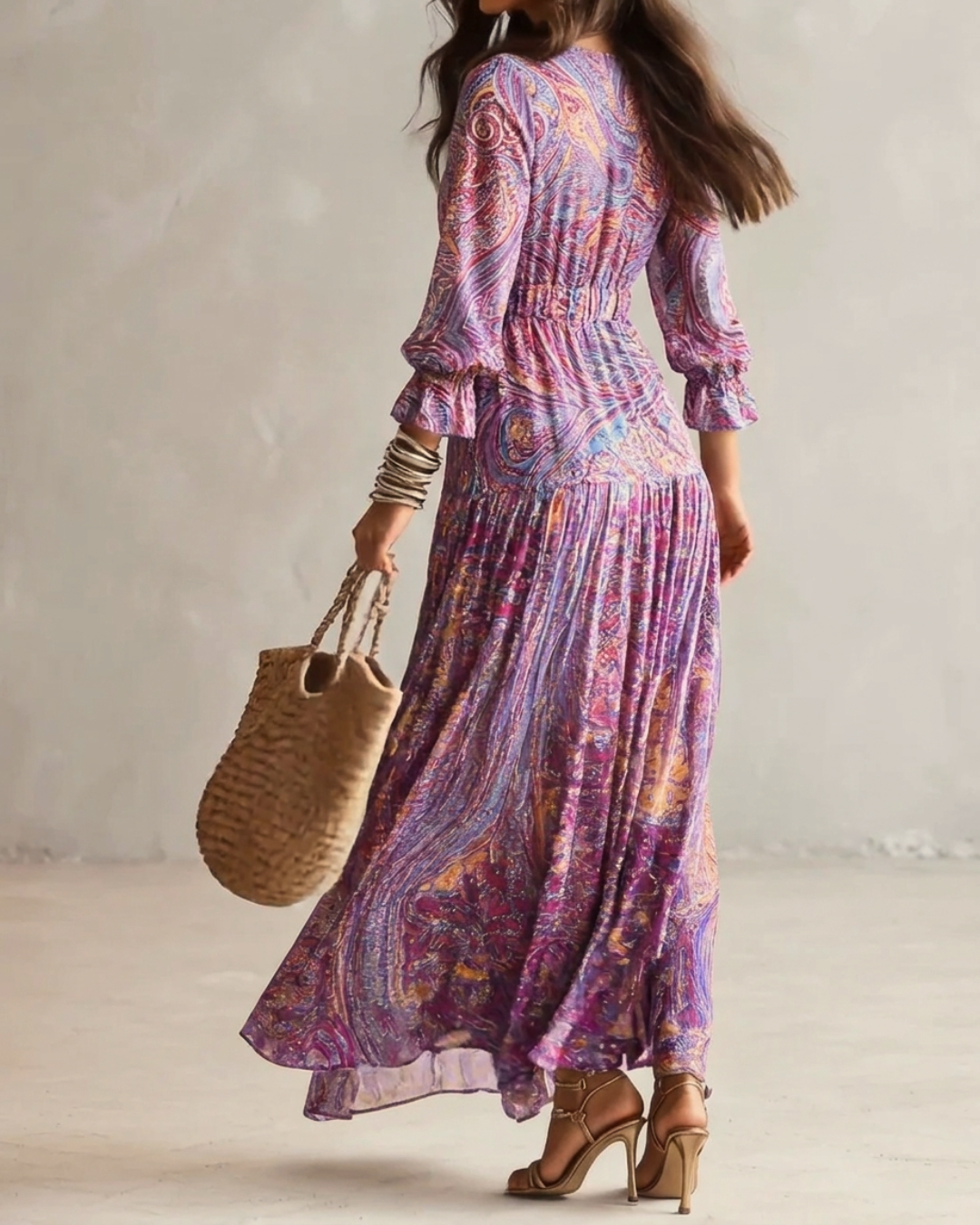HANNA | Sukienka maxi