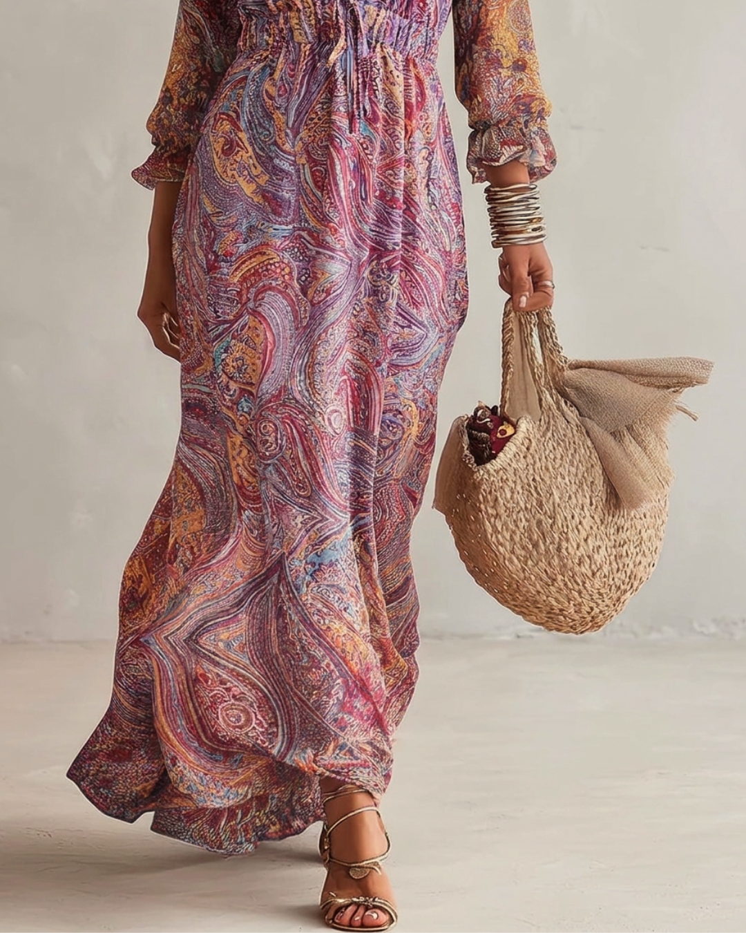 HANNA | Sukienka maxi