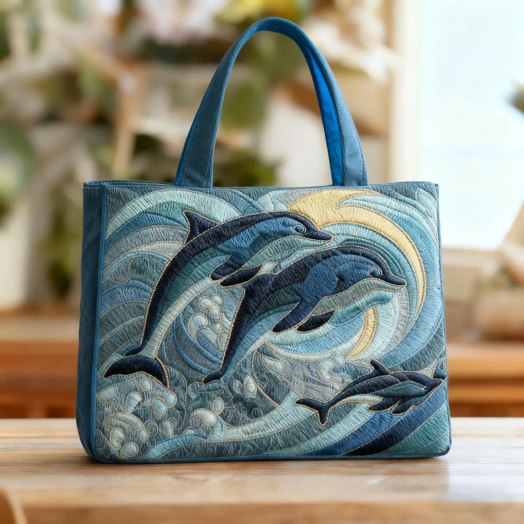 Oceaniczny Delfin | Torba artystyczna