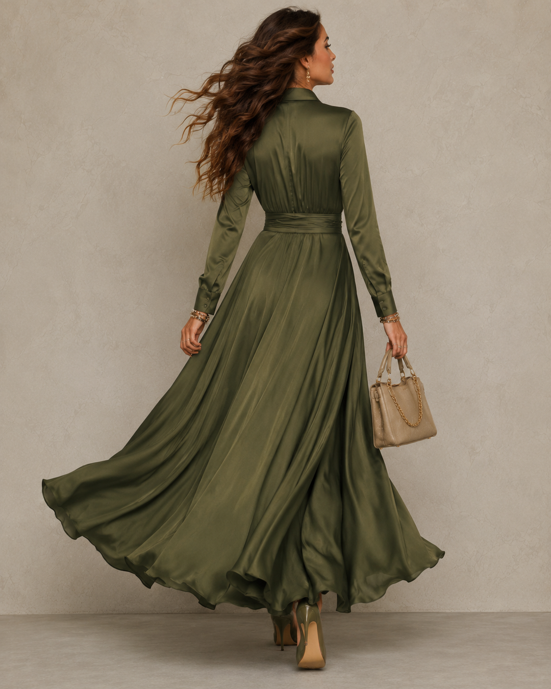 LEONTYNA | Sukienka maxi