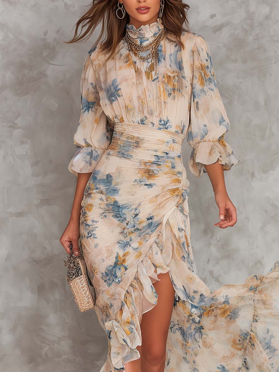 CELINA | Sukienka maxi