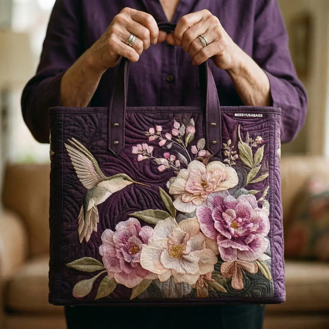 Kolibry i Orchidee | Torba artystyczna