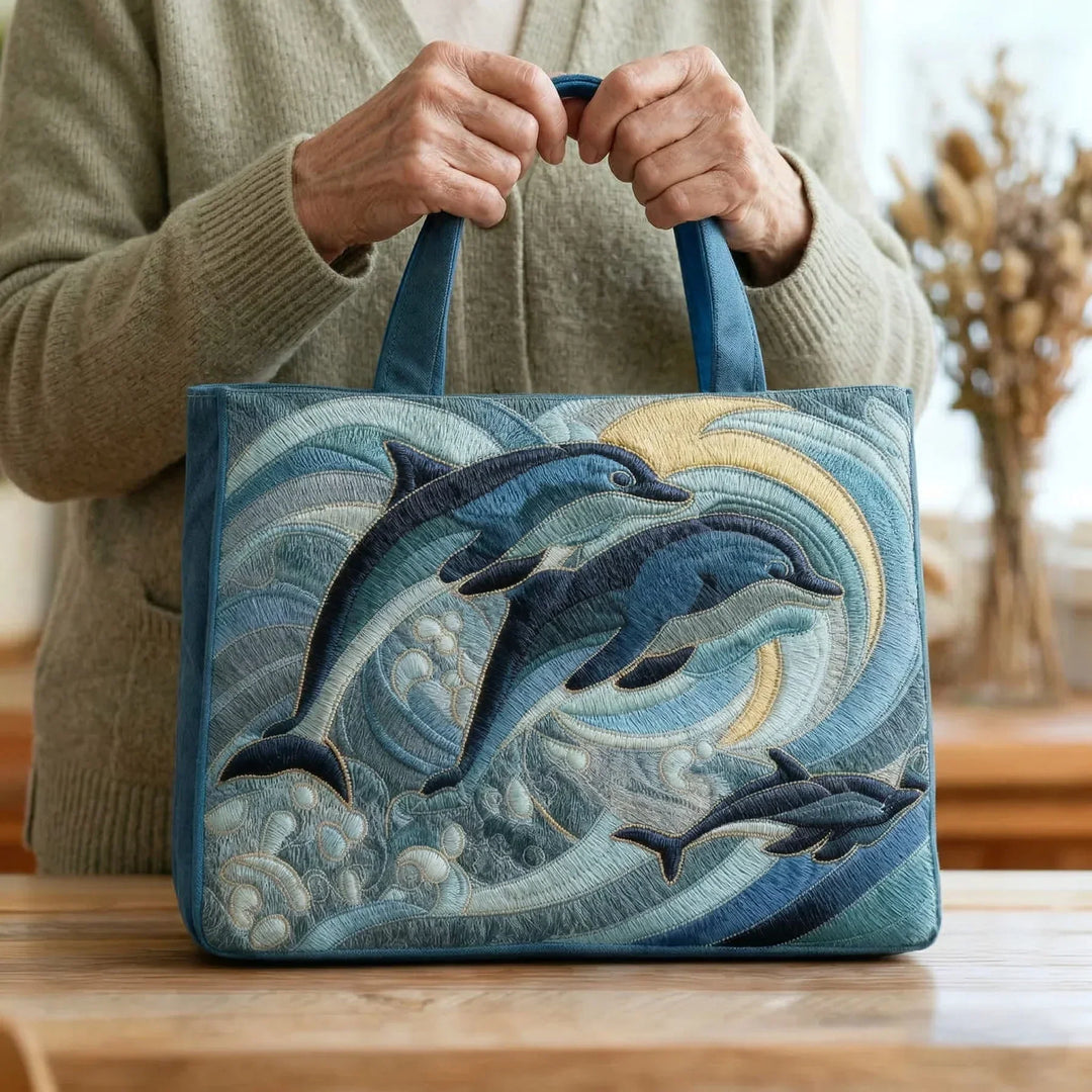 Oceaniczny Delfin | Torba artystyczna