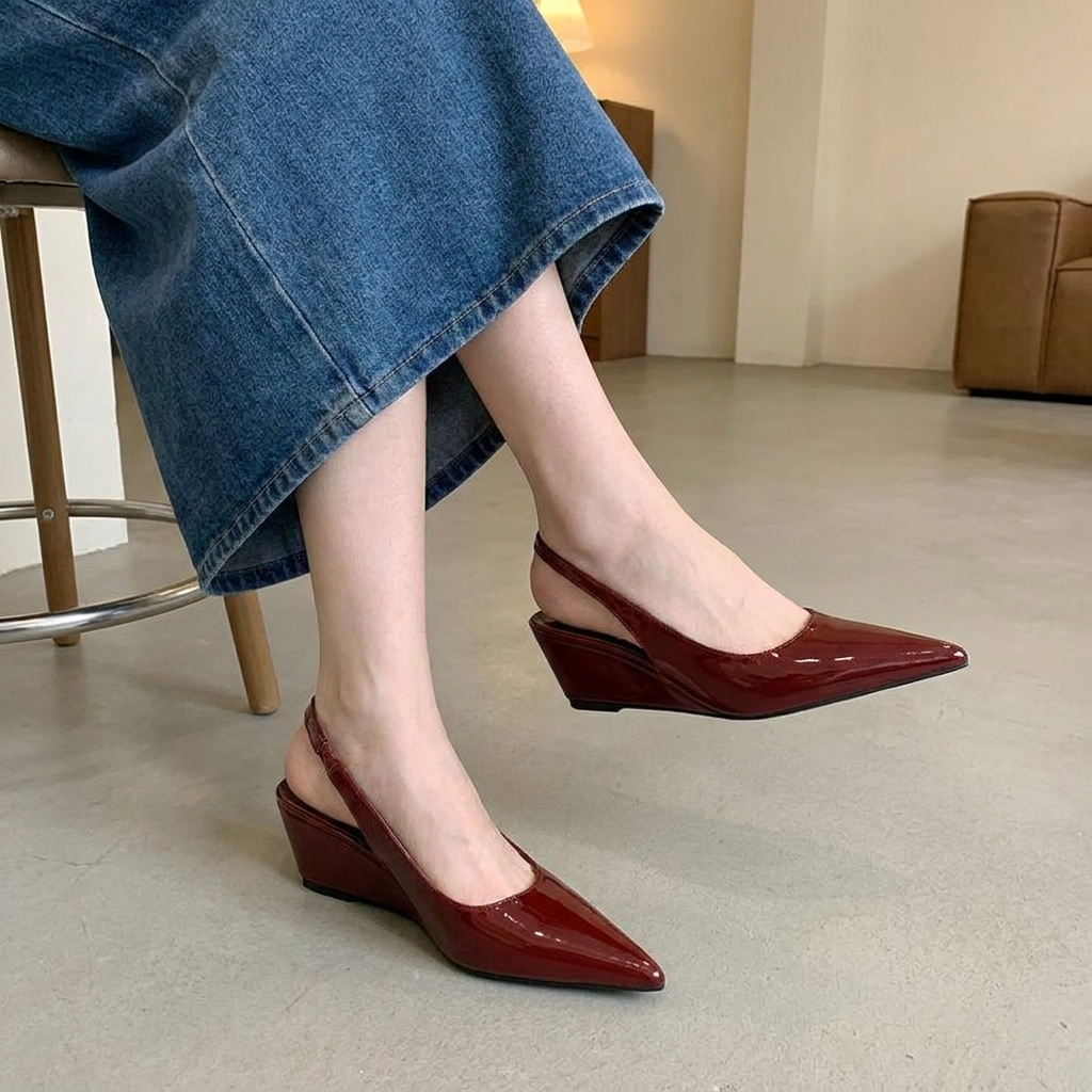 Anna | Eleganckie szpilki na koturnie