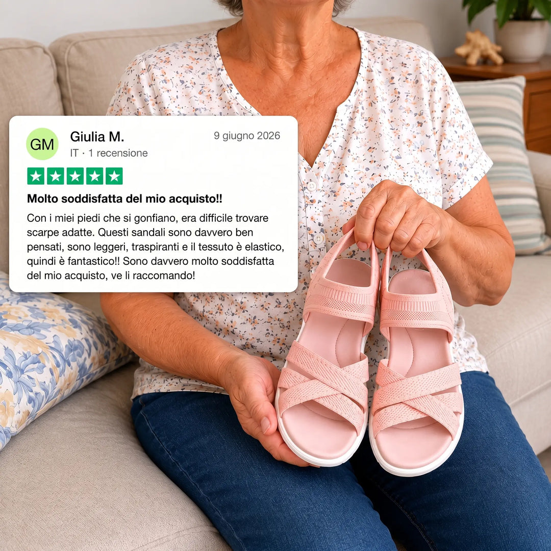 ErgoLina | Komfortowe sandały ortopedyczne
